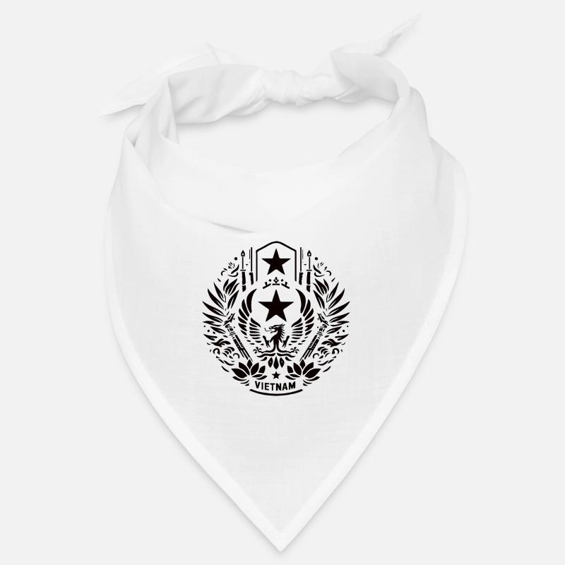 Cool Vietnam Simple Artwork Design Bandana