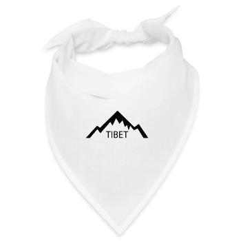 Tibet - Bandana - Weiß - Vorne