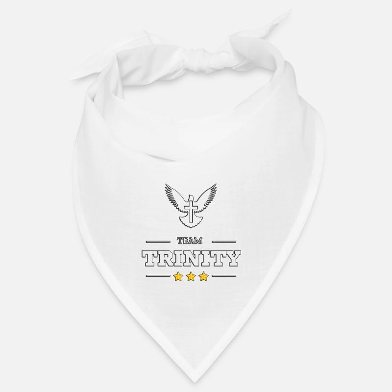 TEAM TRINITY - Bandana - Weiß