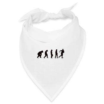 Rugby Rugbyteam Evolution American Football Team - Bandana - Weiß - Vorne