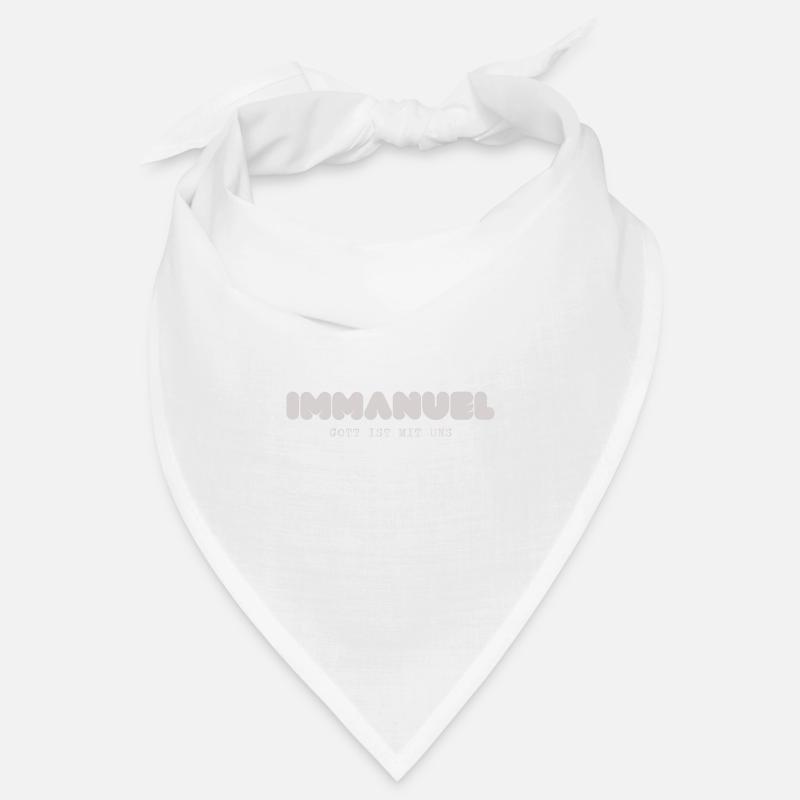 IMMANUEL - Bandana - Weiß