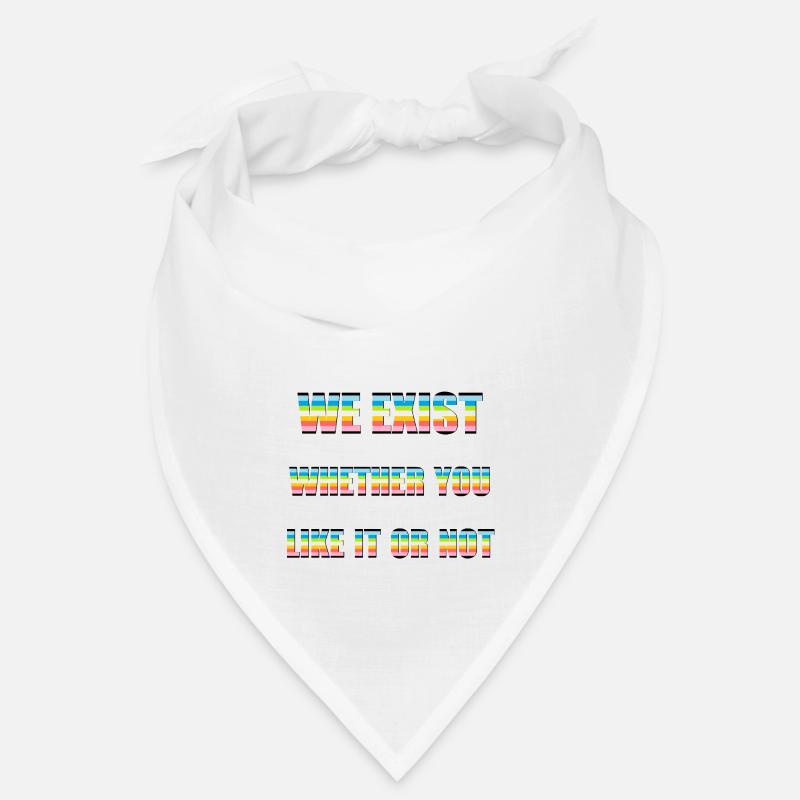 We Exist - Queer Flag Bandana