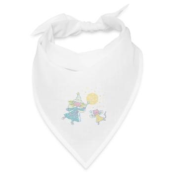 Wünsch Dir was - Bandana - Weiß - Vorne