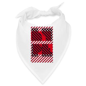 Illustration Typografie - Bandana - Weiß - Vorne
