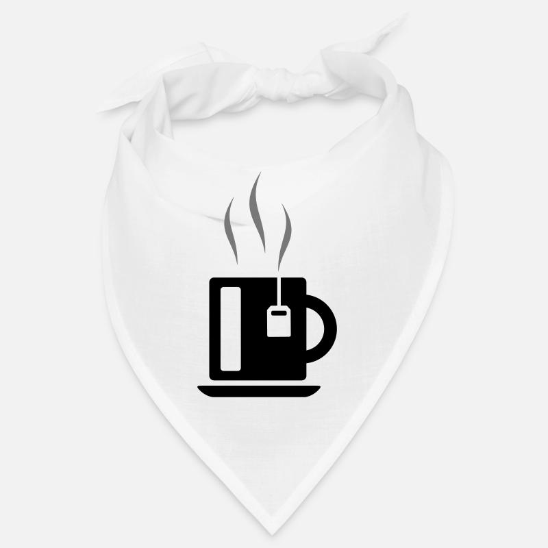 Tasse Tee mit Teebeutel Bandana