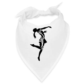Dance female tribal de - Bandana - Weiß - Vorne