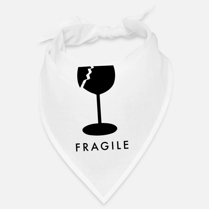 E&R Verre fragile Bandana