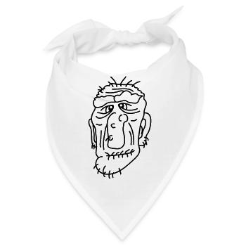 Old Man - Bandana - Weiß - Vorne