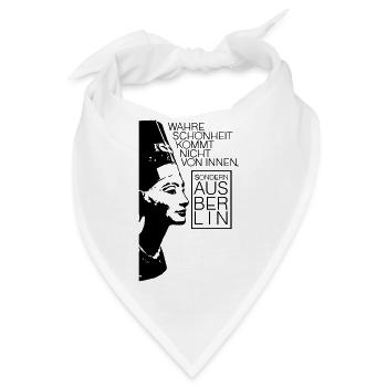 Wahre Schönheit - Berlin - Bandana - Weiß - Vorne