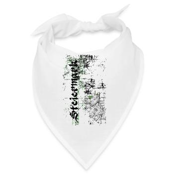 Steiermark - Bandana - Weiß - Vorne