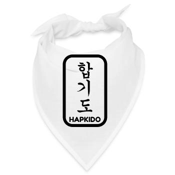 Hapkido / Hapkidoin / Martial Arts / Fight - Bandana - Weiß - Vorne
