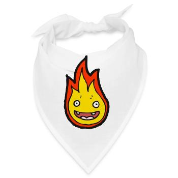 Fire Spirit - Bandana - Weiß - Vorne