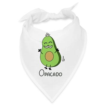 Opacado - Opa Avocado Familien fotoshooting - Bandana - Weiß - Vorne