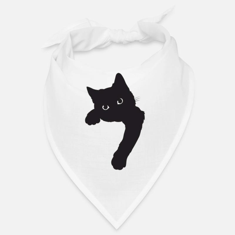 Chat noir mignon Bandana