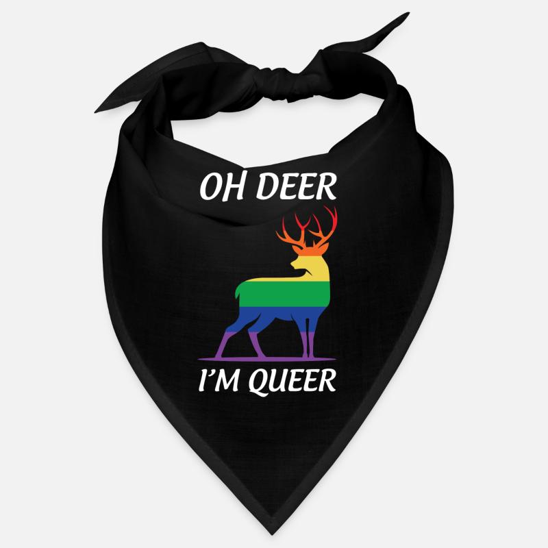 LGBTQ Nonbinary Coloré Rainbow Flag LGBTQ + Pride Bandana