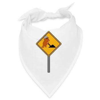 Elsässer Werktafel - Bandana - Weiß - Vorne