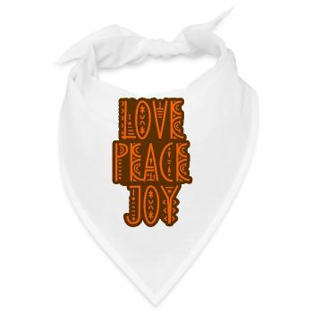 Hippie - Bandana - Weiß - Vorne
