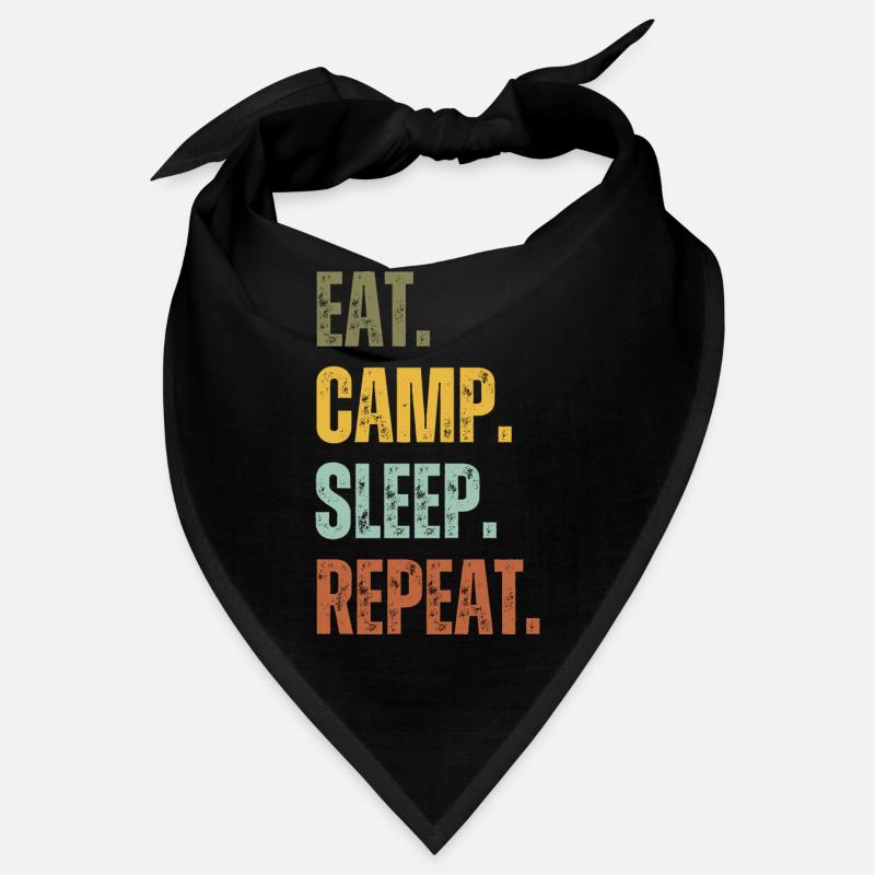 EAT CAMP SLEEP REPEAT Bandana