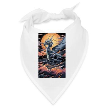 Moonlight Soaring: Außerirdisches Biest - Bandana - Weiß - Vorne