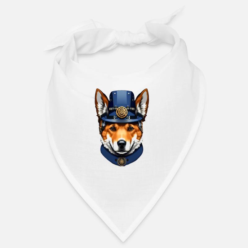 Clockwork Corgi Dog Bandana