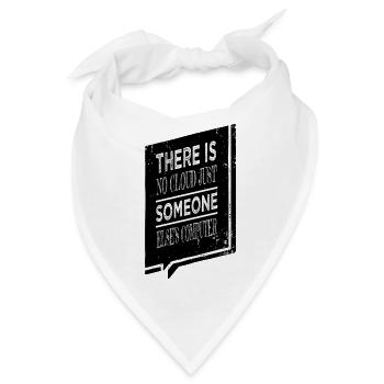 hacking gift idea hacking computer analyst - Bandana - Weiß - Vorne