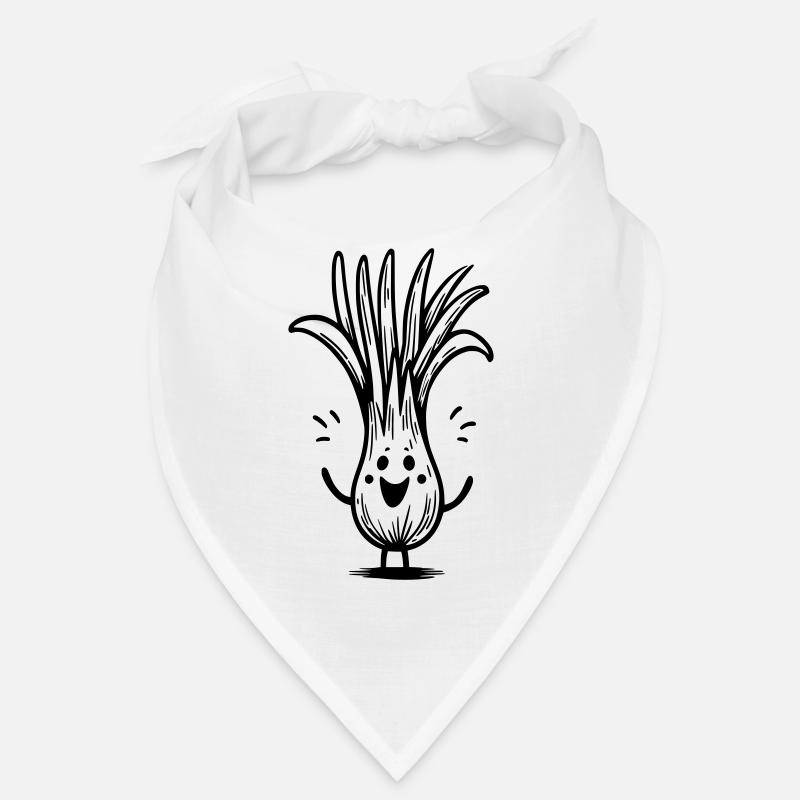 Funny leeks Bandana