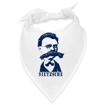 Nietzsche - Bandana - Weiß - Vorne