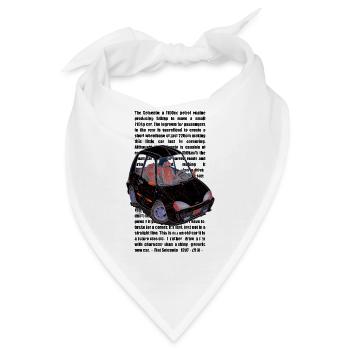 Seicento mit Text für ein leichtes Hemd - Bandana - Weiß - Vorne