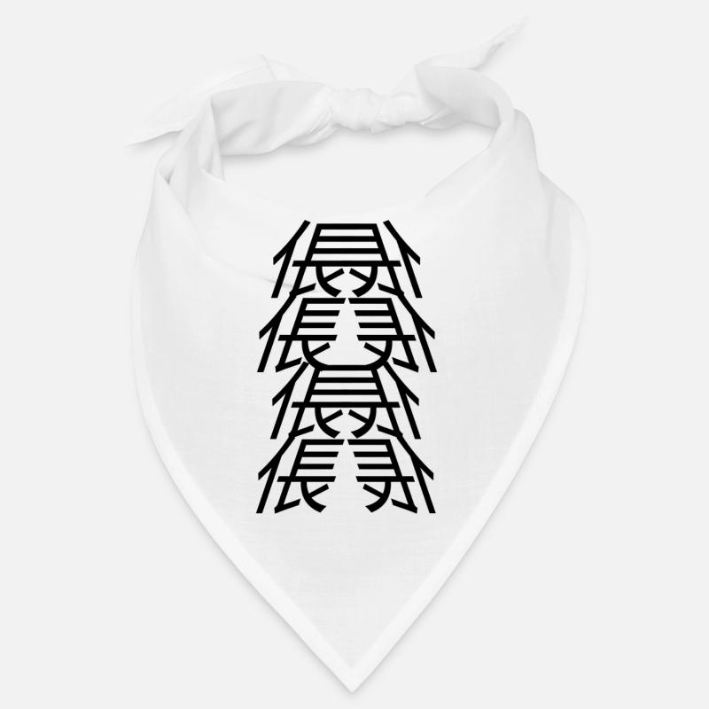 Mann-in-der-Mittel-Angriff Bandana