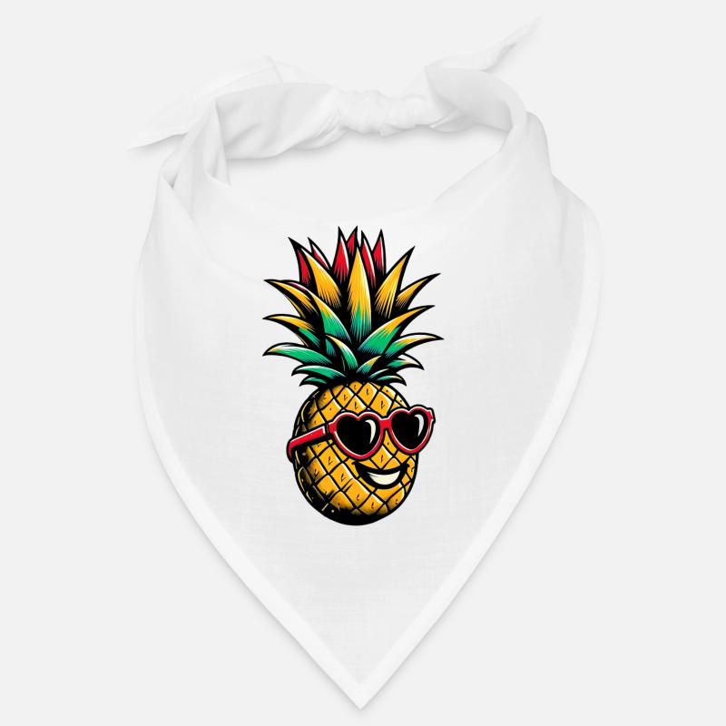 Pineapple with Sunglasses Bandana