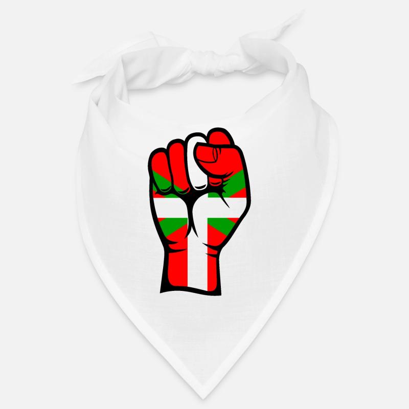 Basque flag fist Bandana