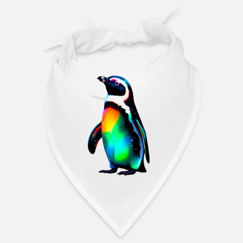 Pinguin - Bandana - Weiß