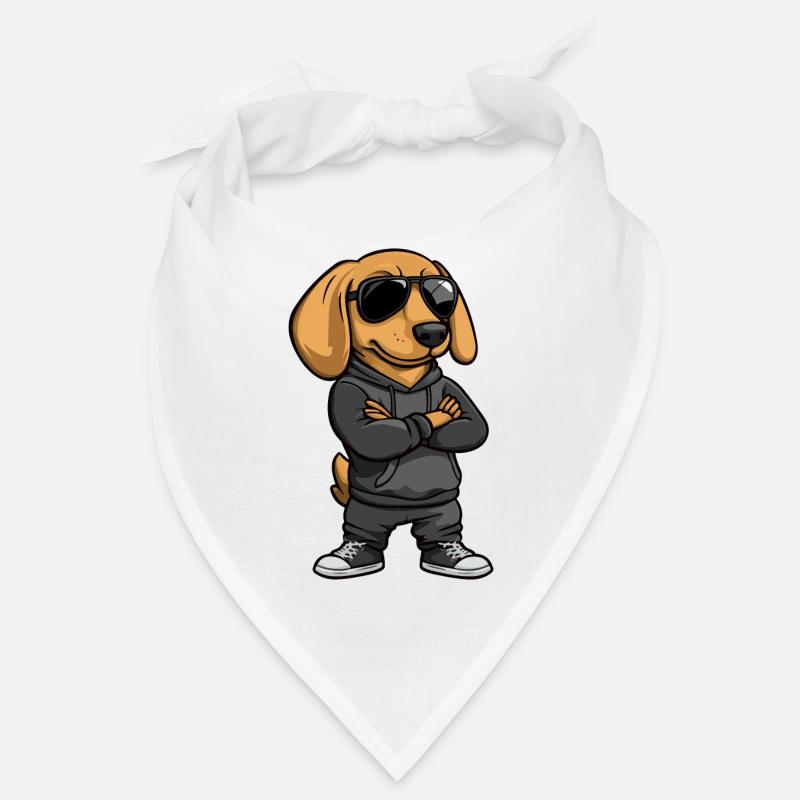 dachs hund comic Bandana