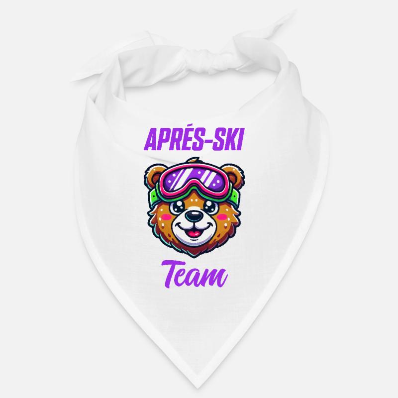 Bear Comic Ski Lunettes de ski Bandana