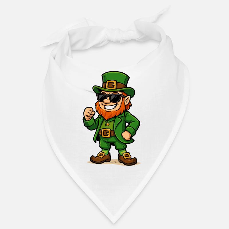 Leprechaun Sunglasses Comic Bandana