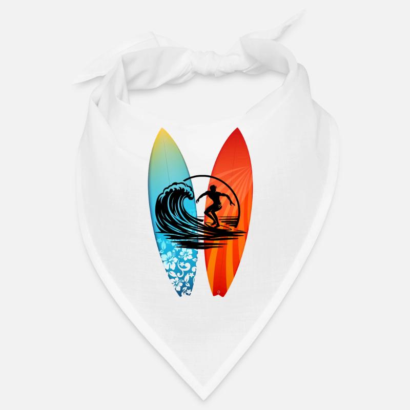 Surfeur planche de surf Bandana