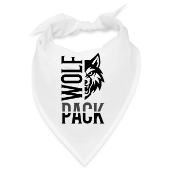 Wolf Pack Rudel - Bandana - Weiß - Vorne