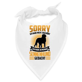 Sennenhund nicht gehört Schweizer Sennenhund - Bandana - Weiß - Vorne
