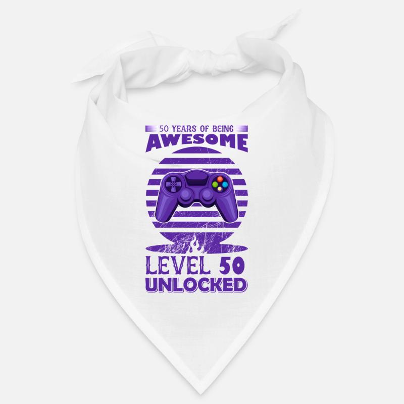Retro Gaming Controller Motif Bandana
