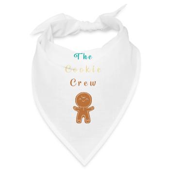 Lebkuchen Weihnachten Lebkuchenmann Gingerbread - Bandana - Weiß - Vorne