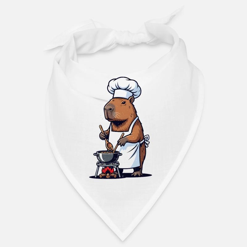 Chef Capybara Chef at the Pot Bandana