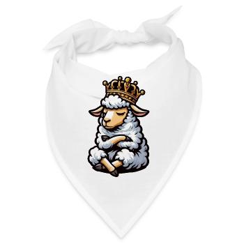 Schaf Schafe Schäfer Schafhalter Schafbock - Bandana - Weiß - Vorne