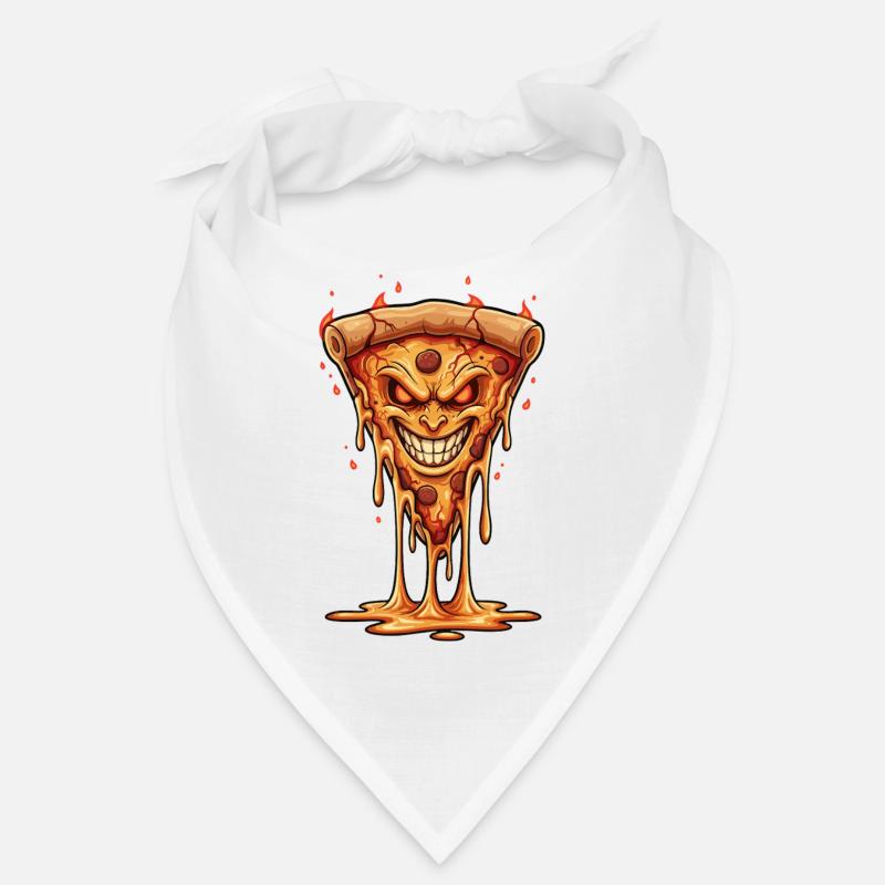 Demonic Flame Pizza Bandana