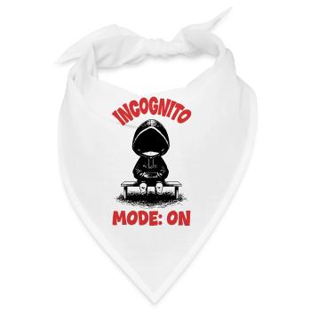 Inkognito-Modus im introvertierten Manga - Bandana - Weiß - Vorne