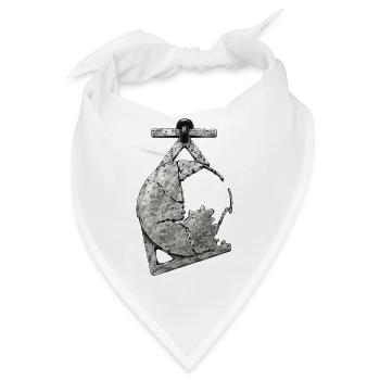 Sacred Fragment – Ancient Wabi Sabi Relic - Bandana - Weiß - Vorne