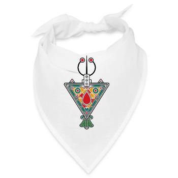 Juwelen von Kabylien - Bandana - Weiß - Vorne