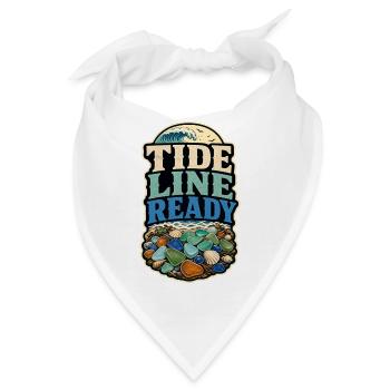 TIDE LINE READY - Bandana - Weiß - Vorne