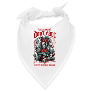 Garden Hair Don't Care Organic Gardening - Bandana - Weiß - Vorne