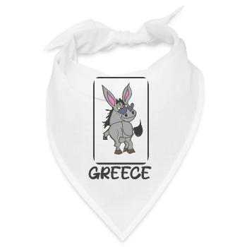 Zypern - cyprus - Ayia Napa  - Esel - Bandana - Weiß - Vorne