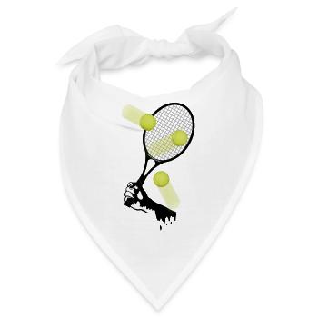 tennis_3 - Bandana - Weiß - Vorne